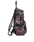 Camouflage Eyes Backpack, side view